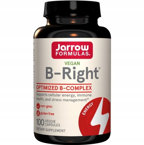 JARROW B-Right WITAMINA B KOMPLEKS complex METYL UŁAD NERWOWY Niacyna