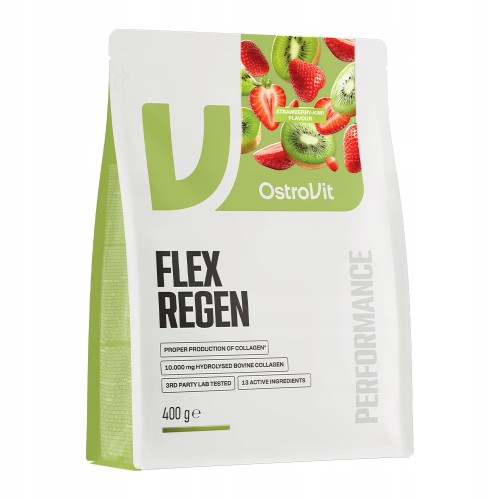 OstroVit Flex Regen NA STAWY Kolagen MSM Kwas Hialuronowy Glukozamina 400 g