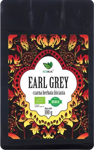 Ecoblik Herbata czarna liściasta EARL GREY 100g EKOLOGICZNA BIO