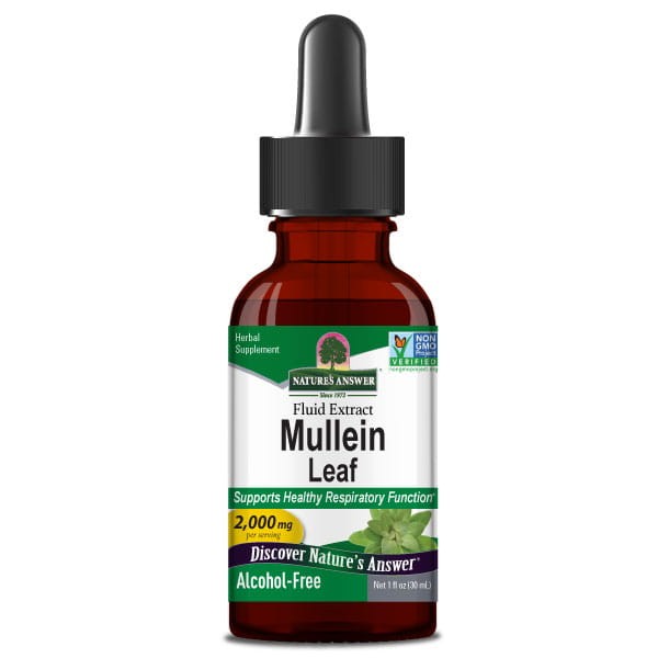 NATURE'S ANSWER Mullein Leaf - Dziewanna 30 ml