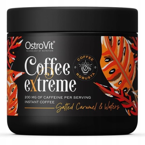 OstroVit Kawa Rozpuszczalna Extreme 150 g 200 MG Słony karmel