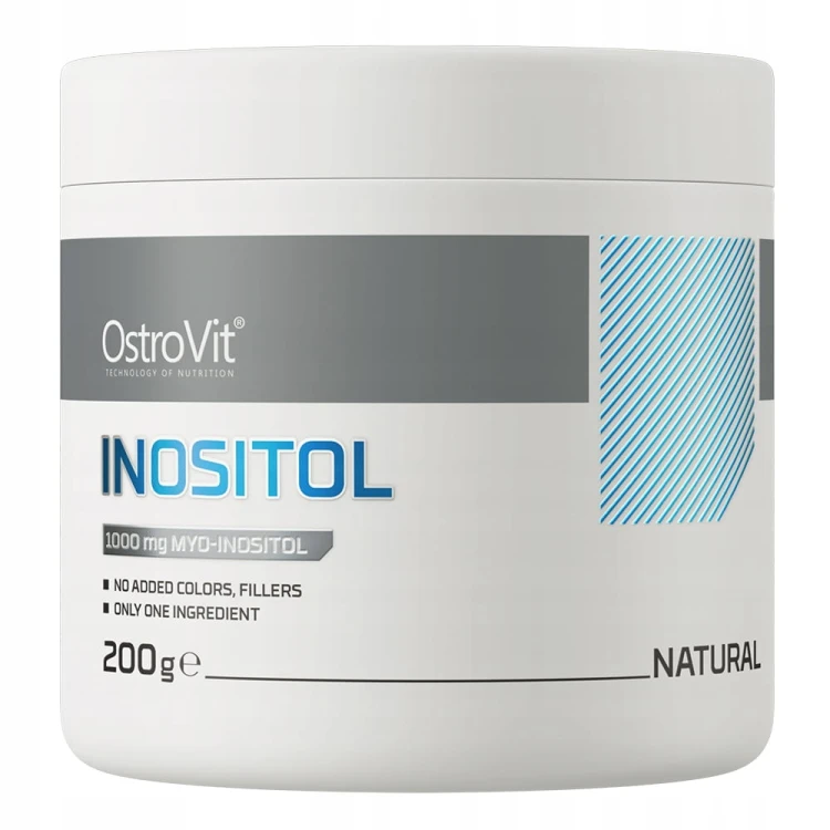 OstroVit Supreme Pure Inositol 200 g MIO-INOZYTOL Czysty WITAMINA B8 Stres