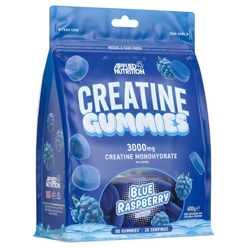 APPLIED NUTRITION MONOHYDRAT KREATYNY CREATINE GUMMIES 3000mg 80 ŻELKÓW