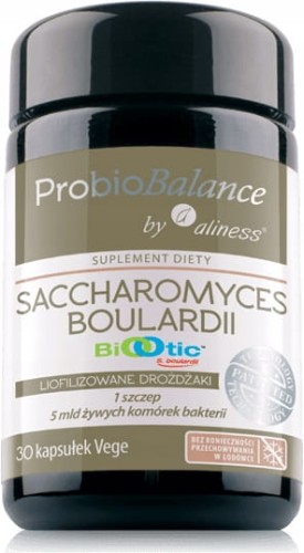 Aliness ProbioBalance SACCHAROMYCES BOULARDII Babka lancentowata 30kap