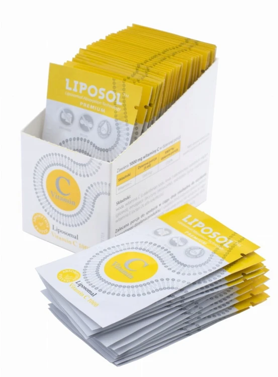 Aliness Liposol Liposomalna witamina C 1000 mg 40 saszetek ODPORNOŚĆ